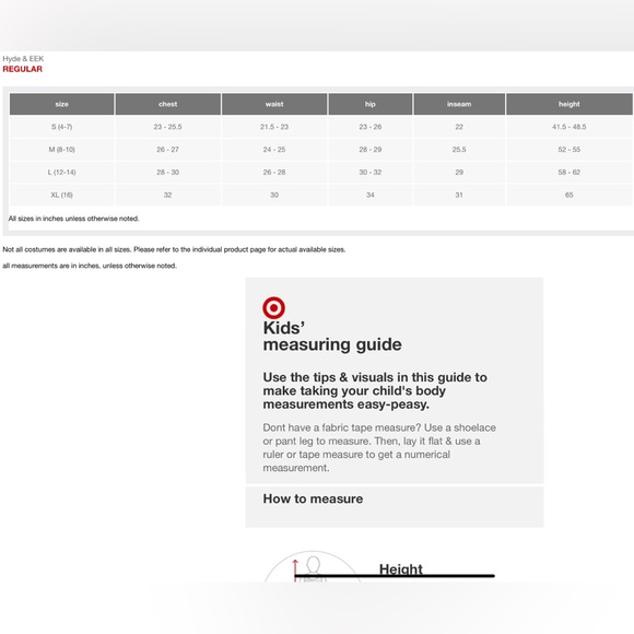 NWT Onesie Sz 12/14 Hyde & Eek! Onesie YouthLarge - Picture 6 of 7